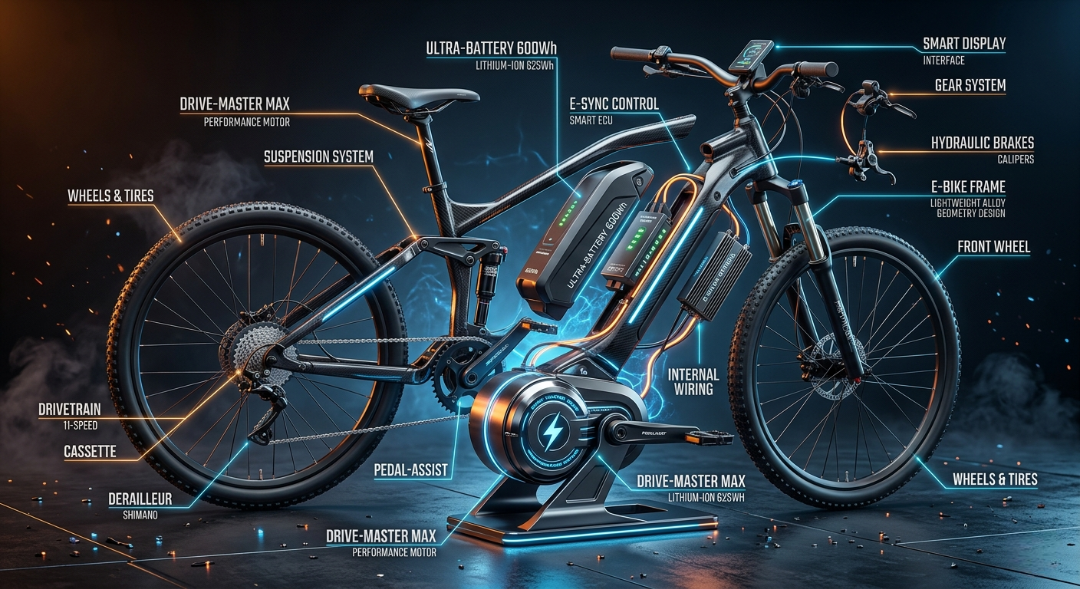 Electric bike 2026: the components that make the democratic difference