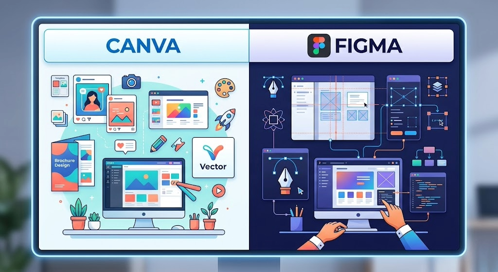 Canva vs Figma: Web Design Tools Both With Data Opacity But Different Reach