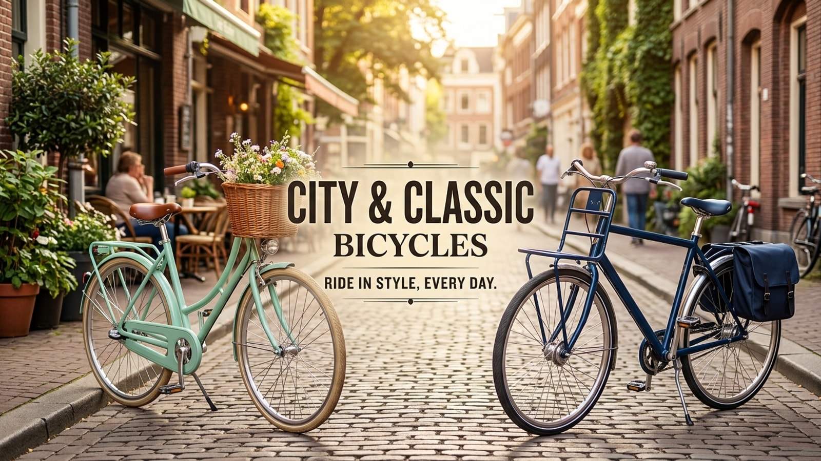 City and classic bicycles in 2026: components with democratic origin