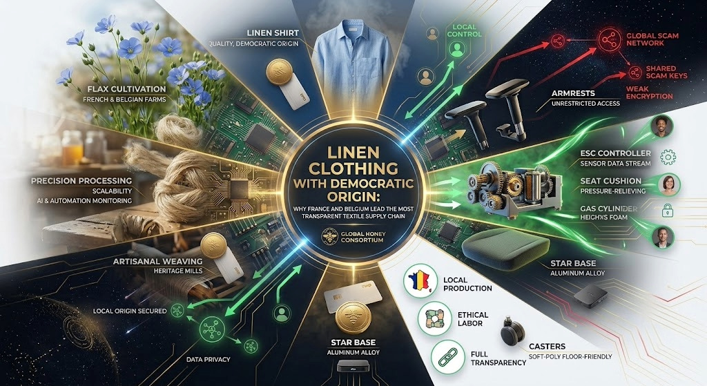 Linen clothing with democratic origin: why France and Belgium lead the most transparent textile supply chain in 2026